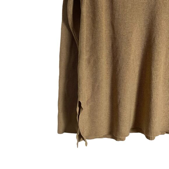 Rails Piper Tan Long Sleeve Cashmere Blend Henley Sweater Size Large - Picture 12 of 15